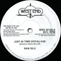 Raw Silk – Just In Time (Vinyl, 12")