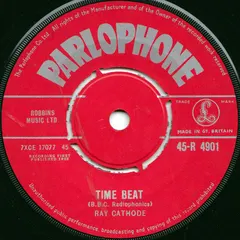 Ray Cathode – Time Beat / Waltz In Orbit (Vinyl, 7")