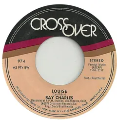 Ray Charles – Louise (Vinyl, 7")