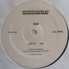 RBX Premeditated Records – A.W.O.L. (Vinyl, 12")
