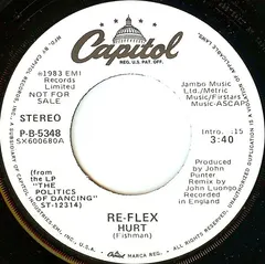 Re-Flex (2) – Hurt (Vinyl, 7")