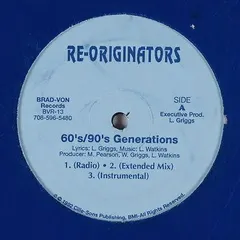 Re-Originators – 60's/90's Generations (Vinyl, 12")