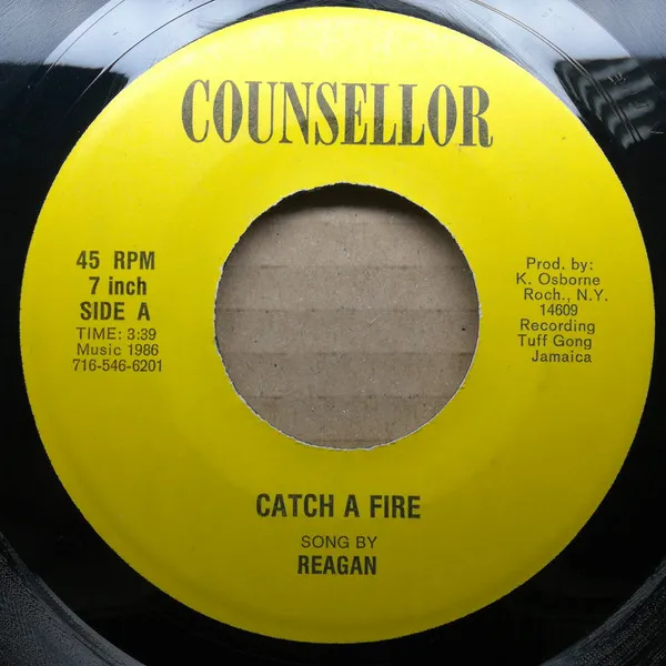 Reagan (2) – Catch A Fire