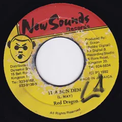 Red Dragon – It A Bun Dem (Vinyl, 7")
