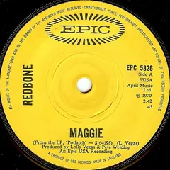 Redbone – Maggie (Vinyl, 7")