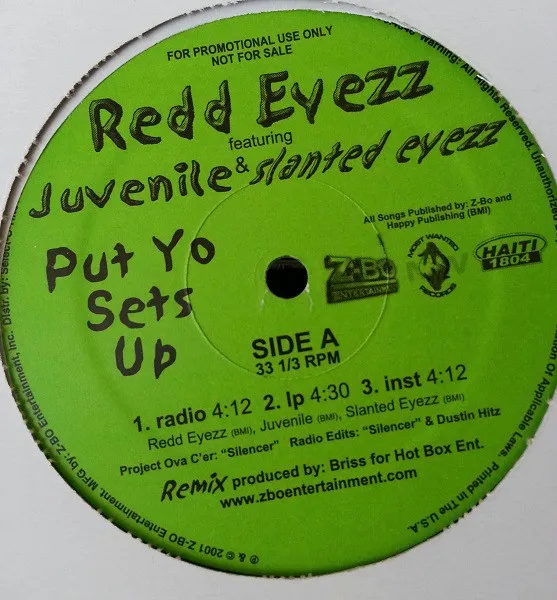 Redd Eyezz – Put Yo Sets Up