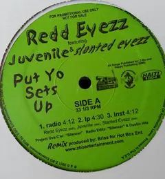Redd Eyezz – Put Yo Sets Up (Vinyl, 12")