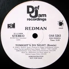 Redman – Tonight's Da Night (Remix) (Vinyl, 12")