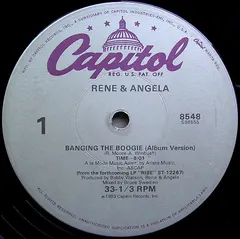 Rene & Angela* – Banging The Boogie (Vinyl, 12")
