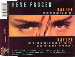 Rene Froger* – Kaylee (CD, Single)