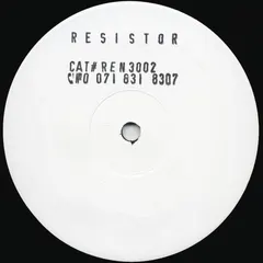 Rennie P* & Ritchie T* – Resistor (Vinyl, 12")