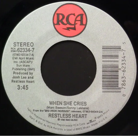 Restless Heart – When She Cries
