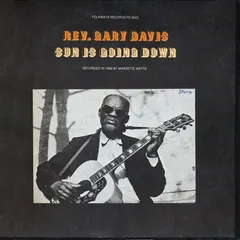 Rev. Gary Davis Folkways Records – Sun Is Going Down (Vinyl, LP)