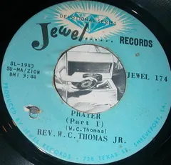 Rev. W.C. Thomas Jr. – Prayer (Vinyl, 7")