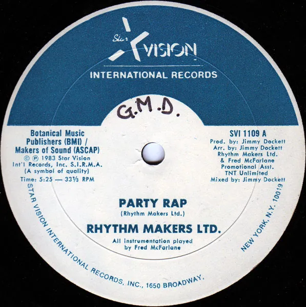 Rhythm Makers Ltd. – Party Rap