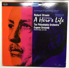 Richard Strauss, Eugene Ormandy, The Philadelphia Orchestra – A Hero's Life (Ein Heldenleben) (Vinyl, LP)