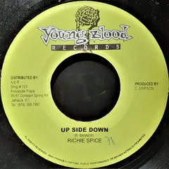 Richie Spice – Up Side Down (Vinyl, 7")
