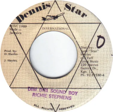 Richie Stephens – Dibi Dibi Sound Boy