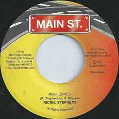 Richie Stephens – Mrs. Jones (Vinyl, 7")