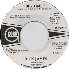 Rick James – Big Time (Vinyl, 7")