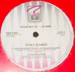 Ricky Gianco – Has Quedado Sola (Vinyl, 12")
