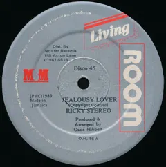 Ricky Stereo – Jealousy Lover (Vinyl, 12")