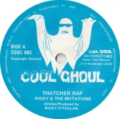 Ricky & The Mutations – Thatcher Rap (Vinyl, 7")