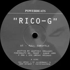 Rico-G – Full Throttle (Vinyl, 12")