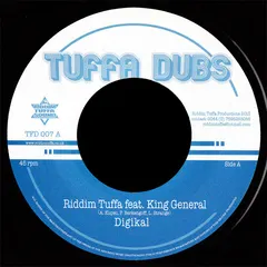 Riddim Tuffa Featuring King General – Digikal (Vinyl, 7")