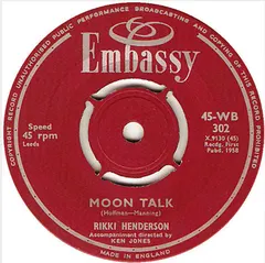 Rikki Henderson – Moon Talk (Vinyl, 7")