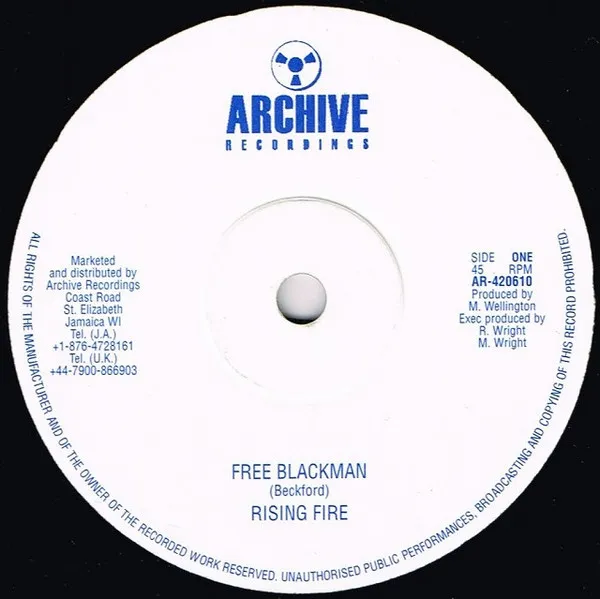 Rising Fire – Free Blackman