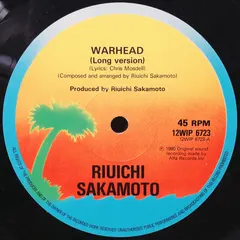 Riuichi Sakamoto* – Warhead (Vinyl, 12")