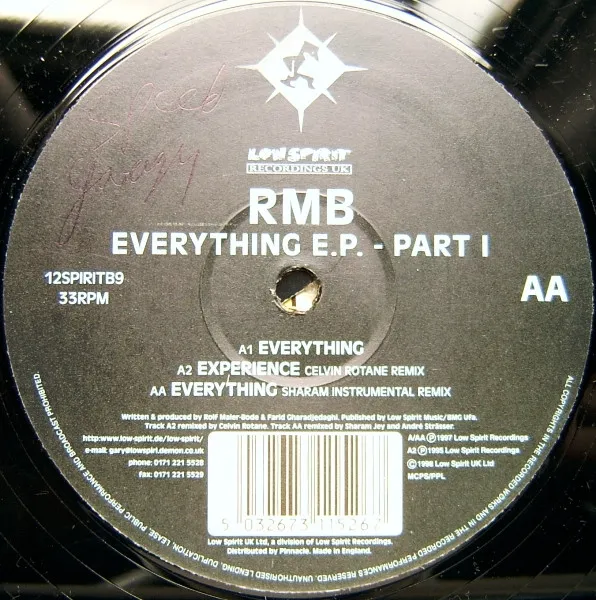 RMB – Everything E.P. - Part I