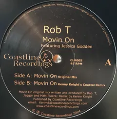 Rob T – Movin On (Vinyl, 12")