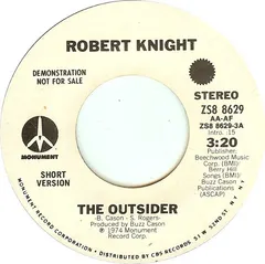 Robert Knight – The Outsider (Vinyl, 7")