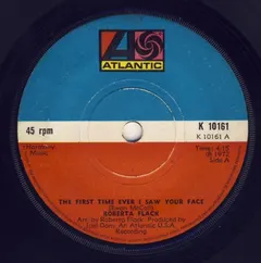 Roberta Flack – The First Time Ever I Saw Your Face (Vinyl, 7")