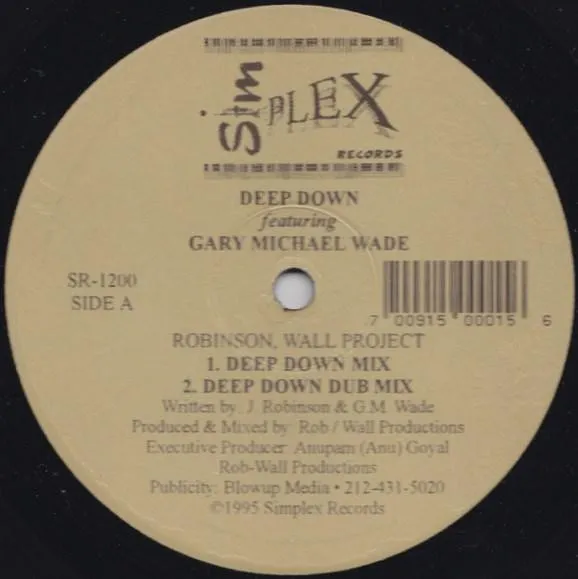Robinson, Wall Project* Featuring Gary Michael Wade – Deep Down