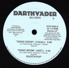 Rock-N-Rap – Sonic Boom (Vinyl, 12")