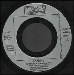 Rockets – Space Rock / Electro Voice (Vinyl, 7")