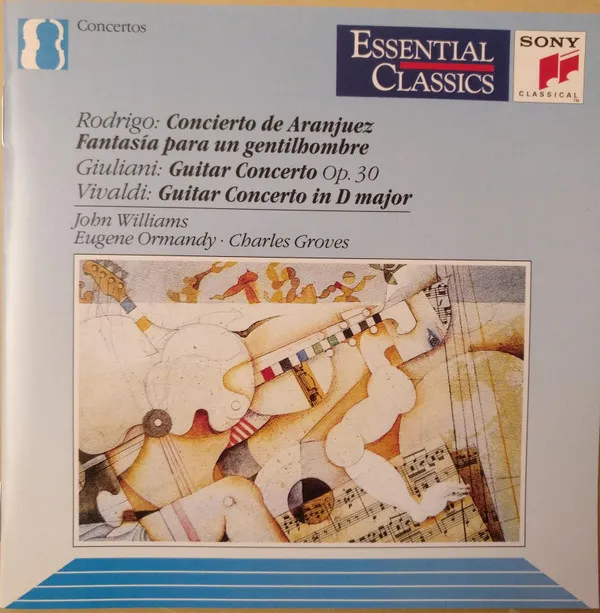 Rodrigo*, Giuliani*, Vivaldi* – John Williams (7), Eugene Ormandy, Charles Groves* - Concierto De Aranjuez / Fantasía Para Un Gentilhombre / Guitar Concertos