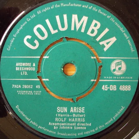 Rolf Harris – Sun Arise