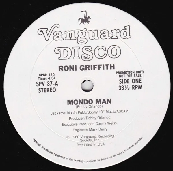 Roni Griffith – Mondo Man