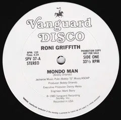 Roni Griffith Vanguard Disco – Mondo Man (Vinyl, 12")