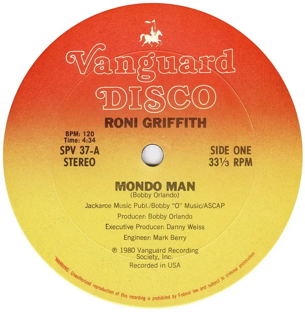 Roni Griffith – Mondo Man