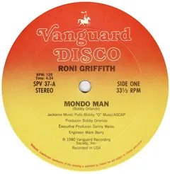 Roni Griffith – Mondo Man (Vinyl, 12")