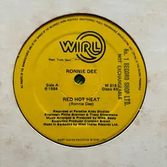 Ronnie Dee* – Red Hot Heat (Vinyl, 12")