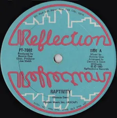 Ronnie Gee – Raptivity (Vinyl, 12")