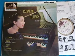 Rosalyn Tureck, J.S. Bach* / Rameau* / Daquin* / Couperin* – Chromatic Fantasia And Fugue In D Minor, BWV.903 / Aria And Variations · Tambourin / Le Coucou / L'Atendrissante · Le Tic-Toc-Choc, Ou Les Maillotins (Vinyl, LP)