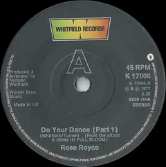 Rose Royce – Do Your Dance (Vinyl, 7")
