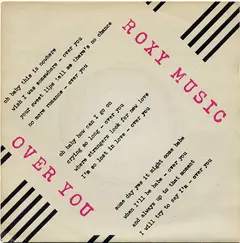 Roxy Music – Over You (Vinyl, 7")